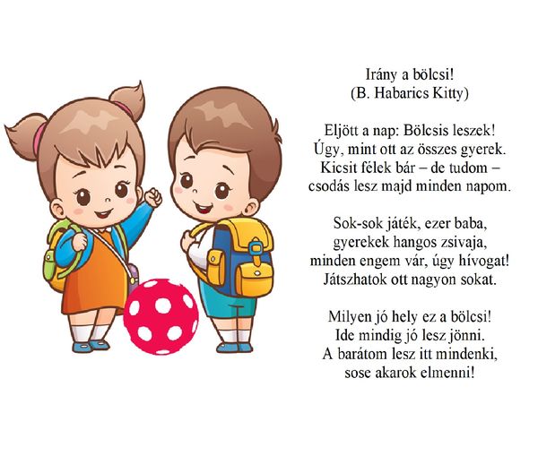 Irány a bölcsi